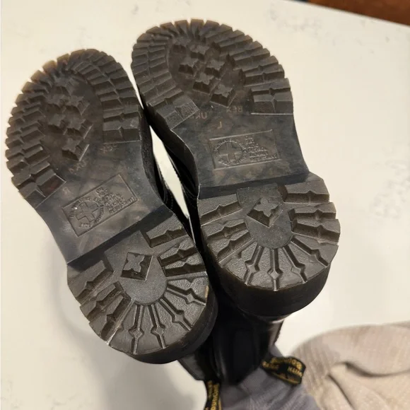Dr. Martens Black Platform Boots doc martens Jadon boots - Picture 8 of 10